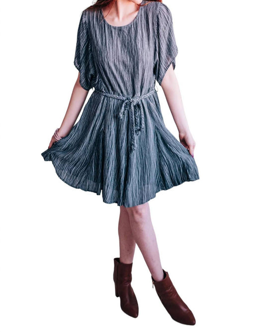 Bibi - Suite Dreamin' Ruffle Swing Dress