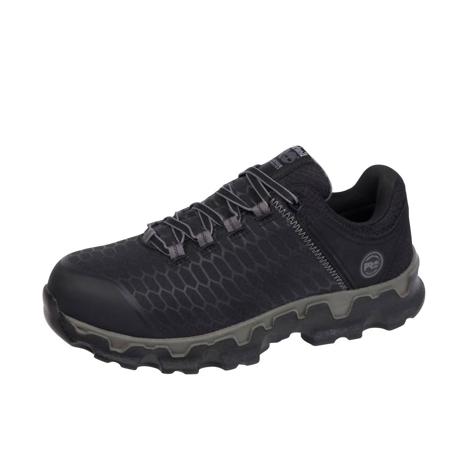 Timberland Men's Powertrain Sport Alloy-toe Work Shoes in black - men's sneaker - alternate view