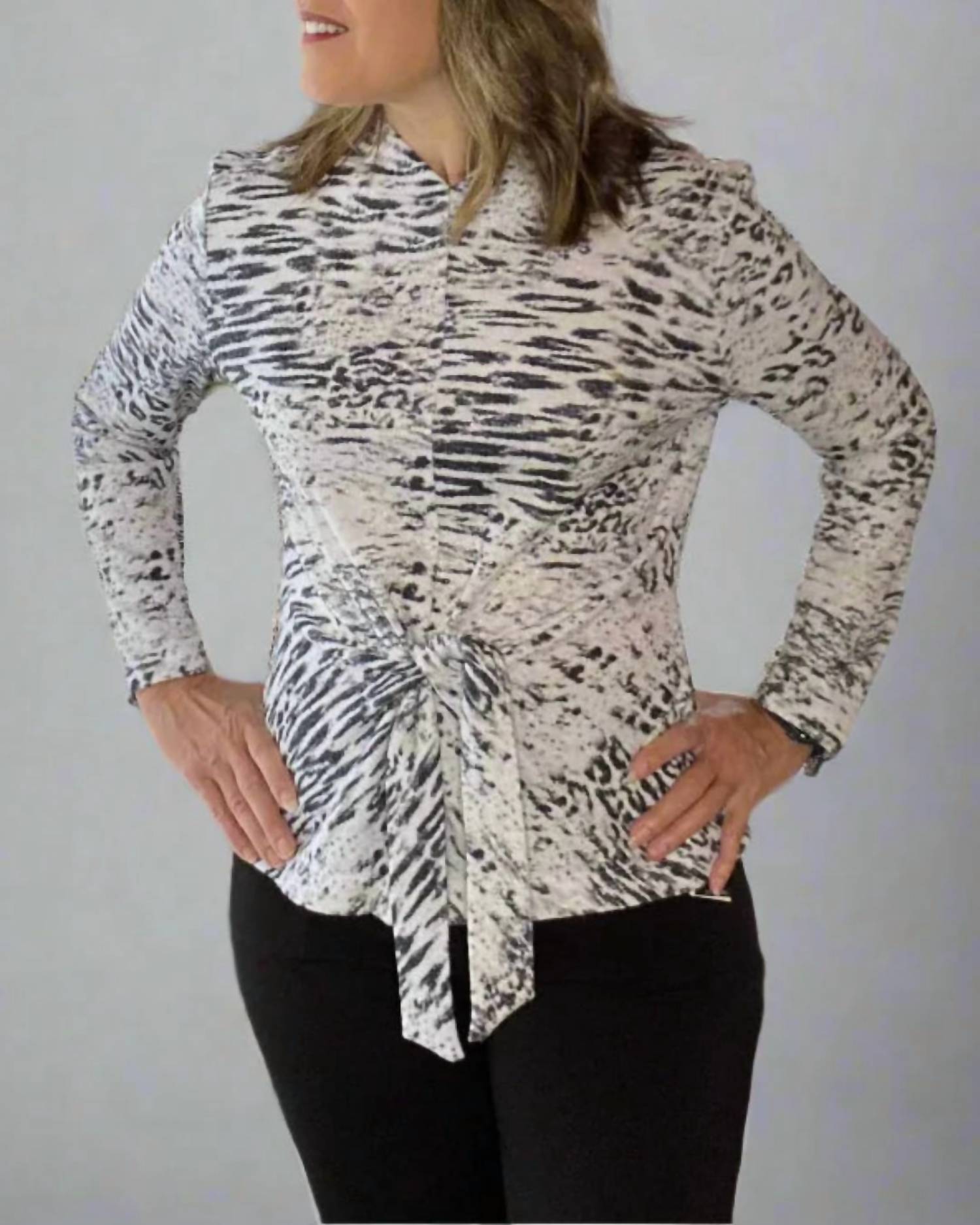 Clara Sun Woo - Animal Print Sweater