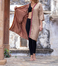 Standawt - Leila Reversible Saree One Size Kimono