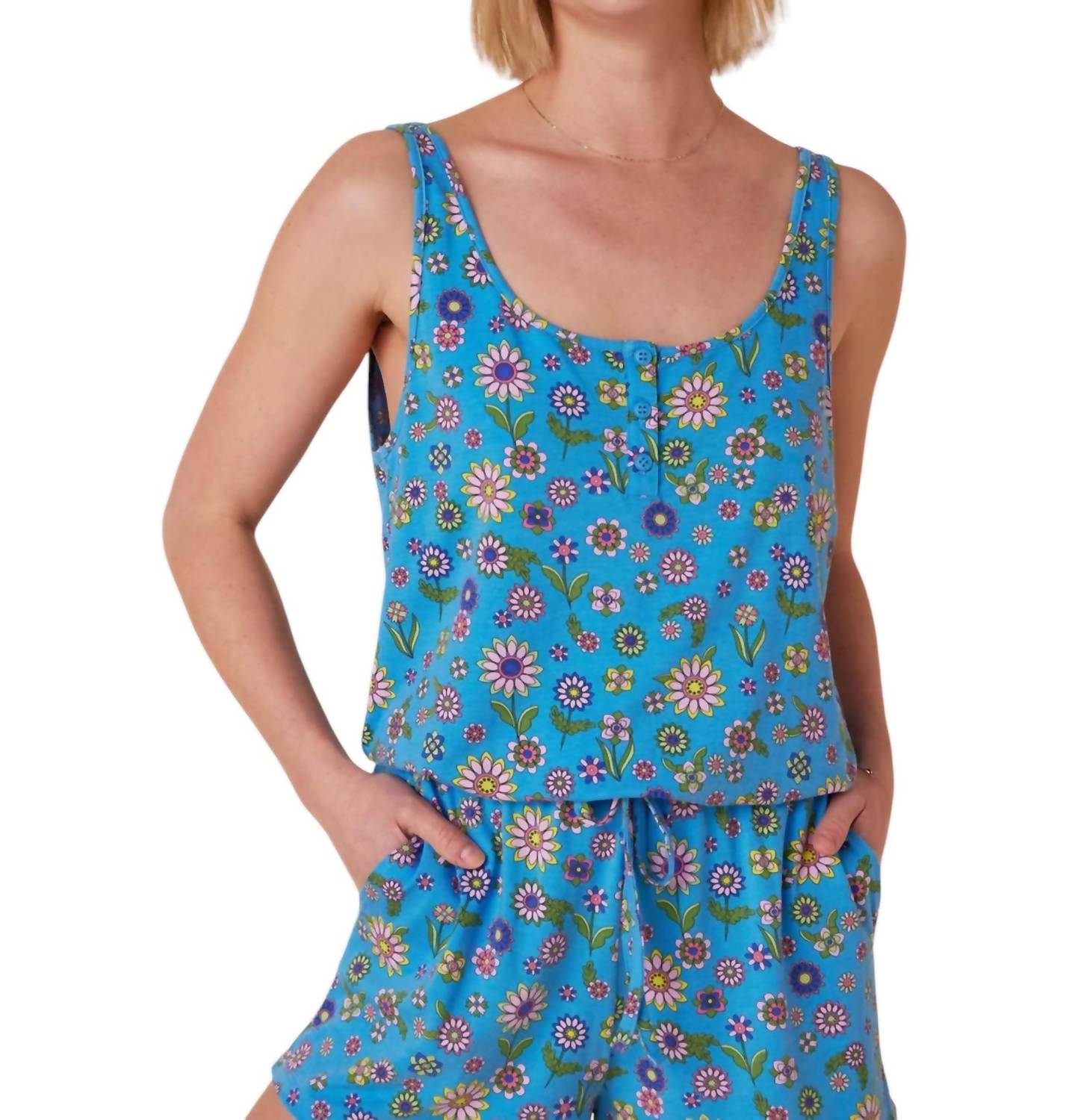 The Cat'S Pajamas - Stevie Pima Knit Romper