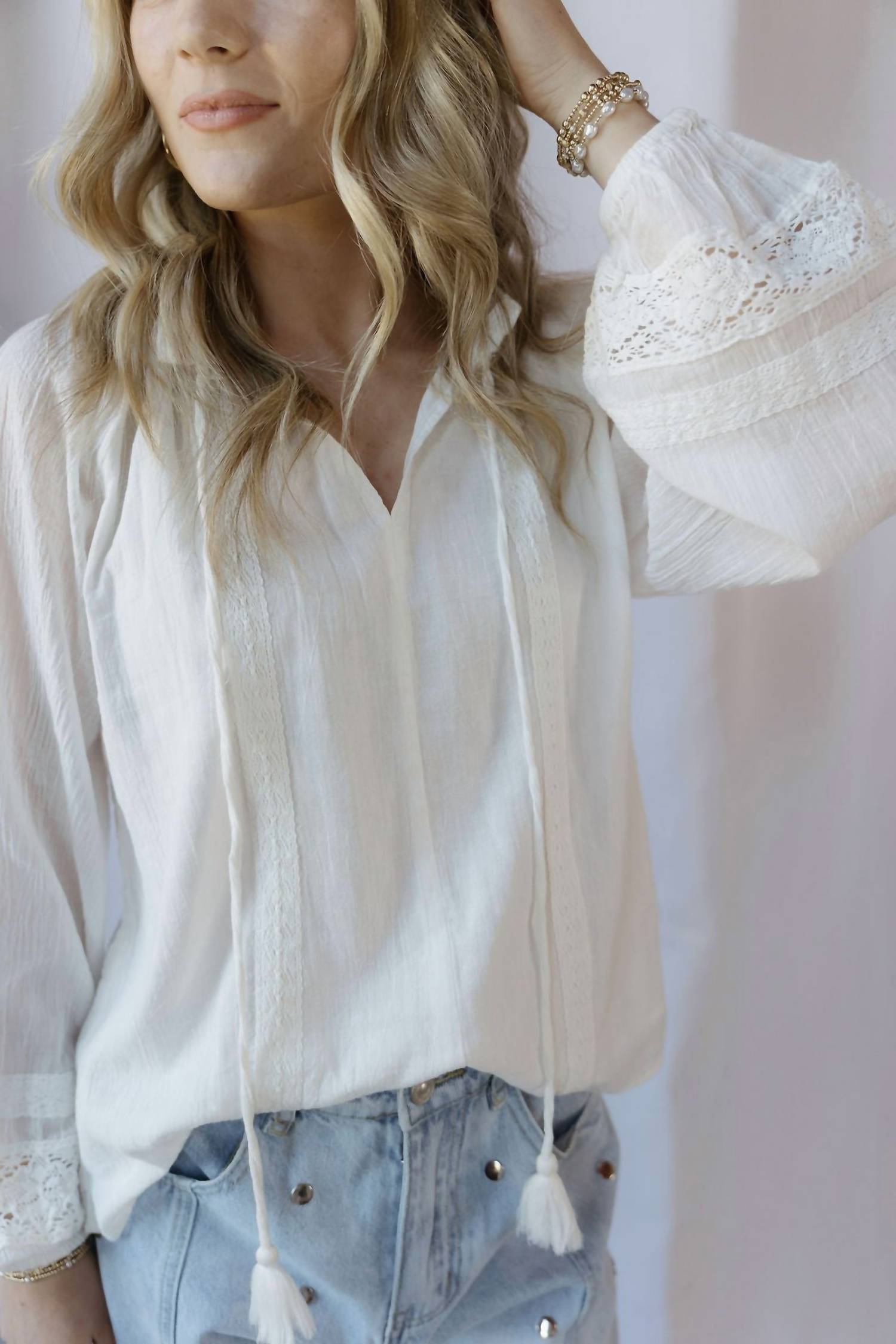 Elan - Reese Chiffon Top