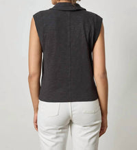 Vince - Cap Sleeve Polo