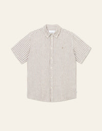 Les Deux - Men's Kris Linen Short Sleeve Shirt