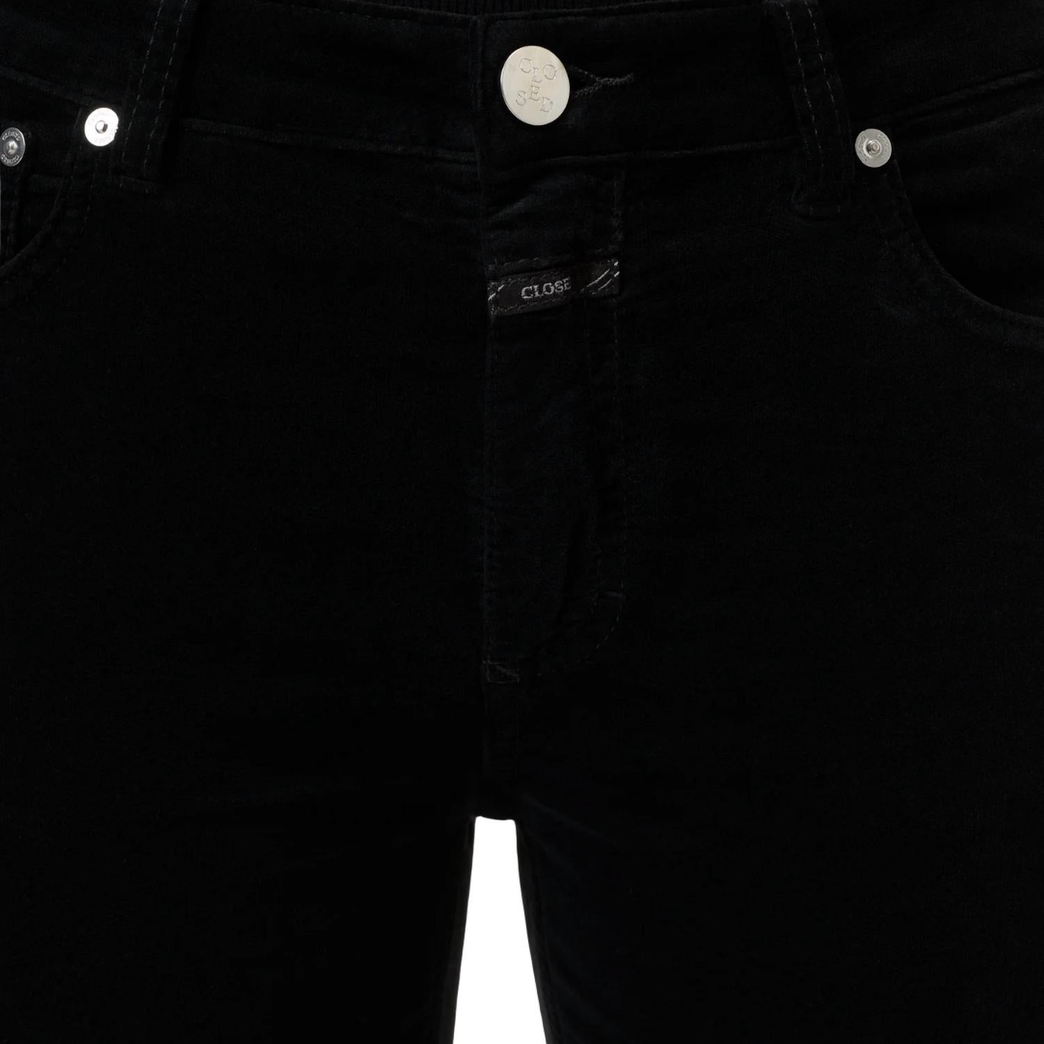 CLOSED Jovanna Flared Velvet Pants in black - women's jeans - view 4