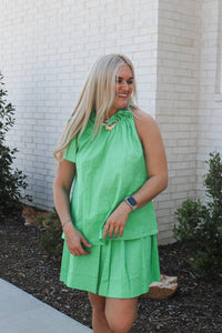 Adrienne - Vacay Countdown Bridget Ruffle Tank