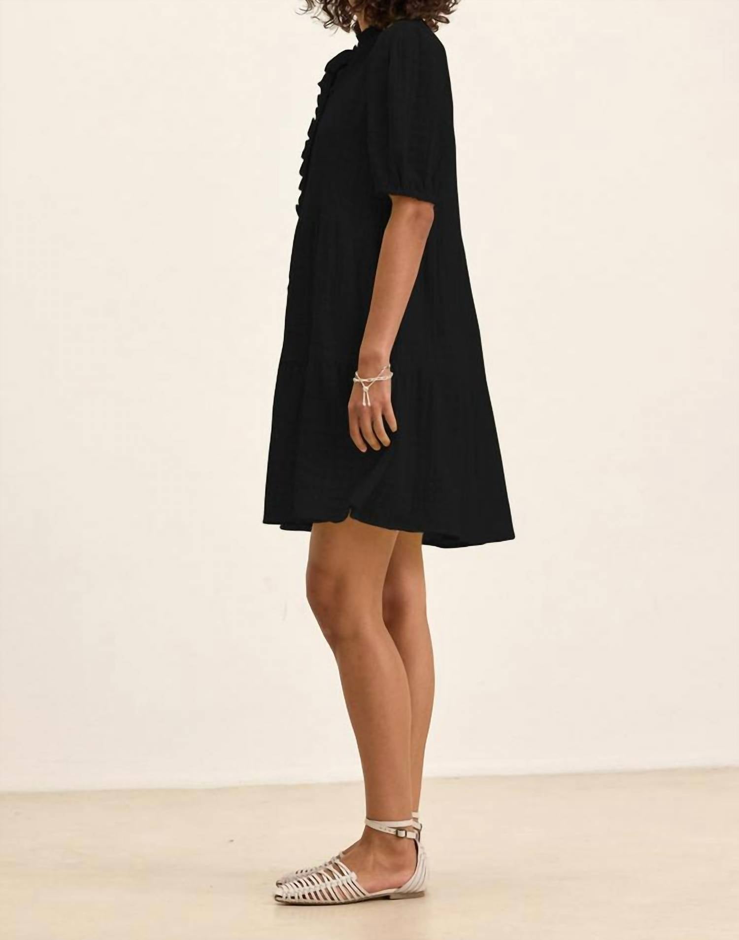Velvet By Graham & Spencer - Hilson Textured Gauze Dress