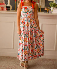 Sincerely Ours Alexa Dress in romantic flower - women's dress - detail view