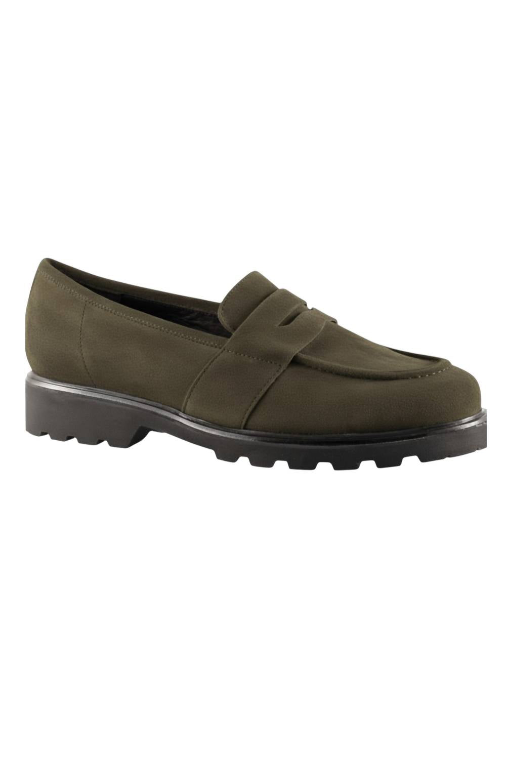 Ara Women's Harleigh Chunky Loafer in pine brush - women's flats