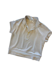 Dylan - Short Sleeve Half Zip Shirt