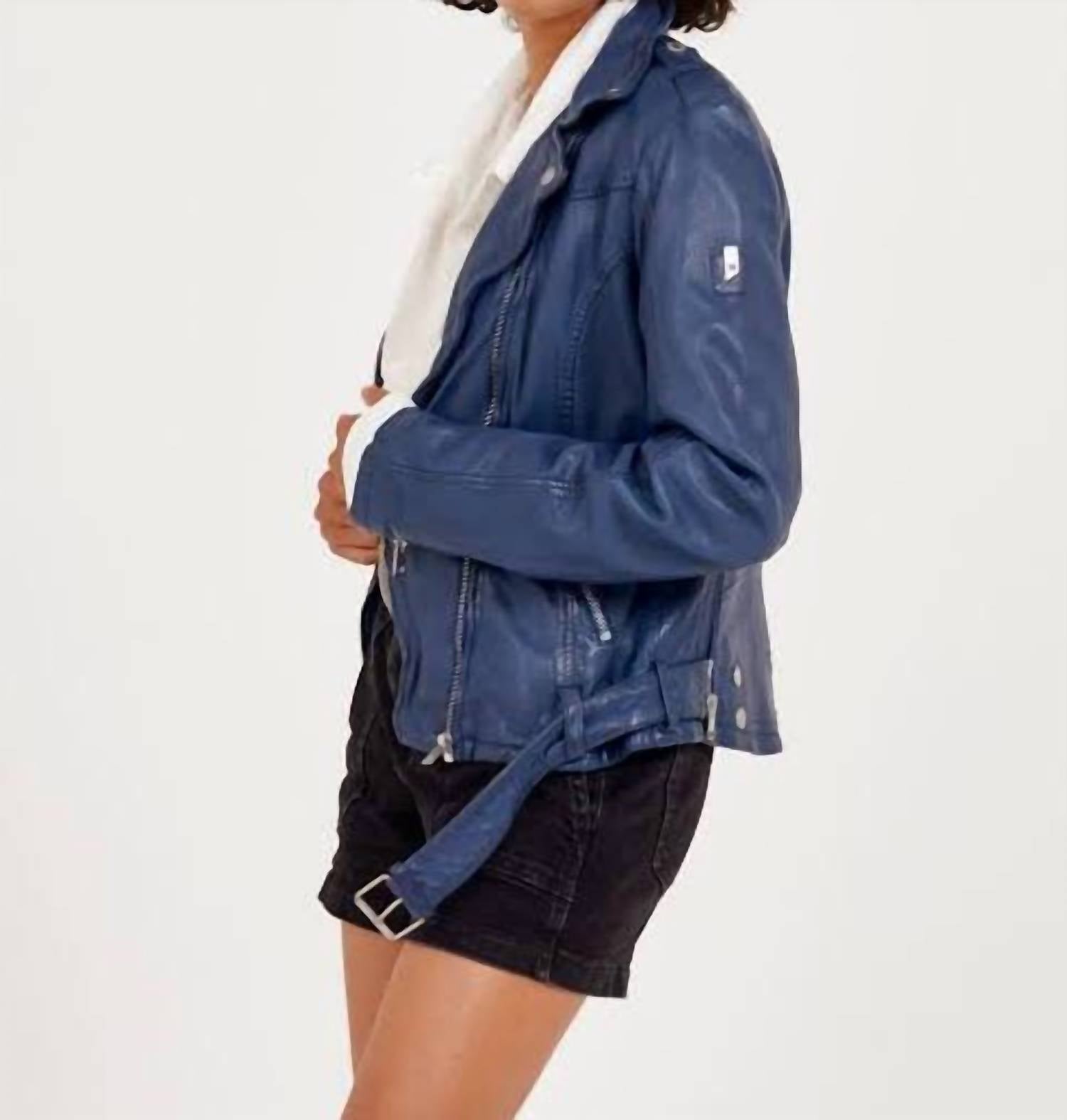 Mauritius - Wild 2 Regular Fit Leather Jacket