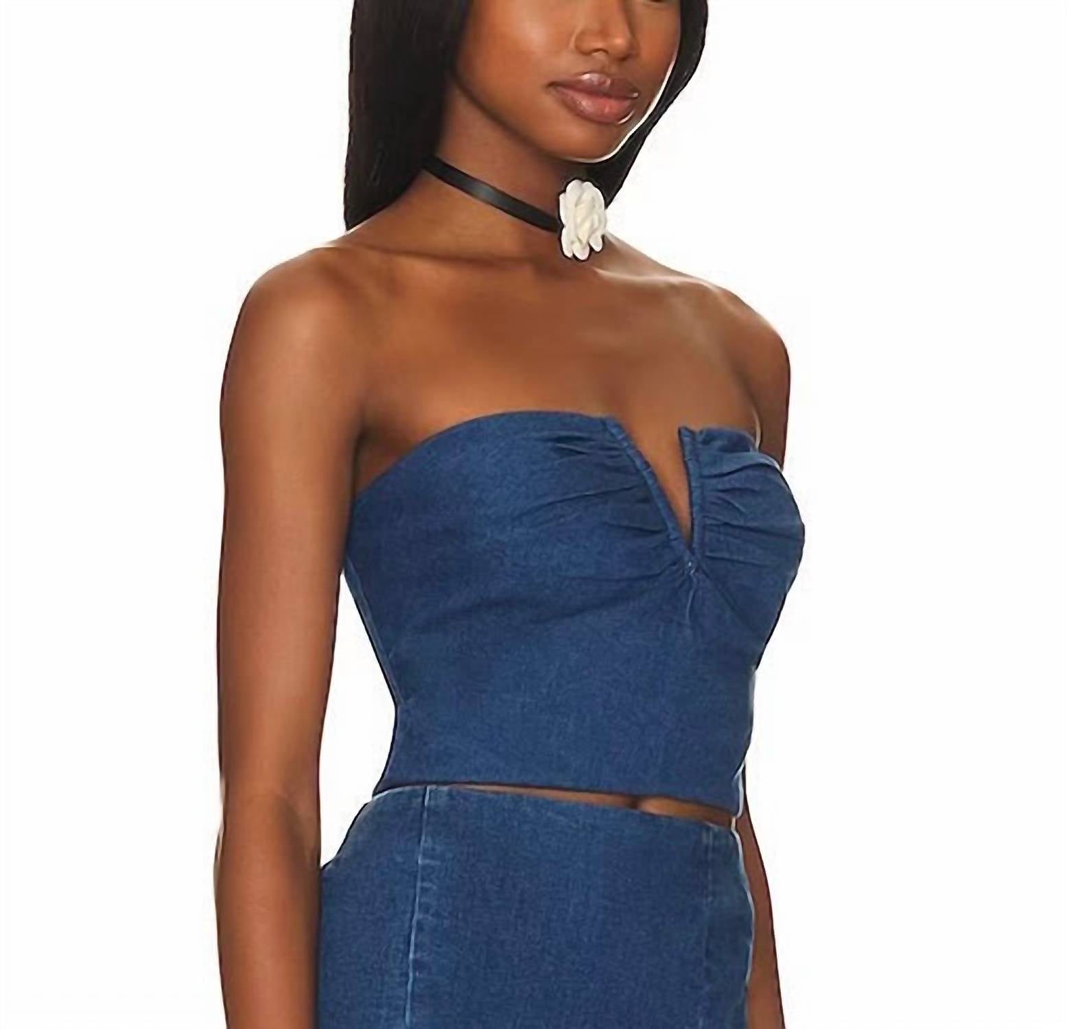 Joey Strapless Top