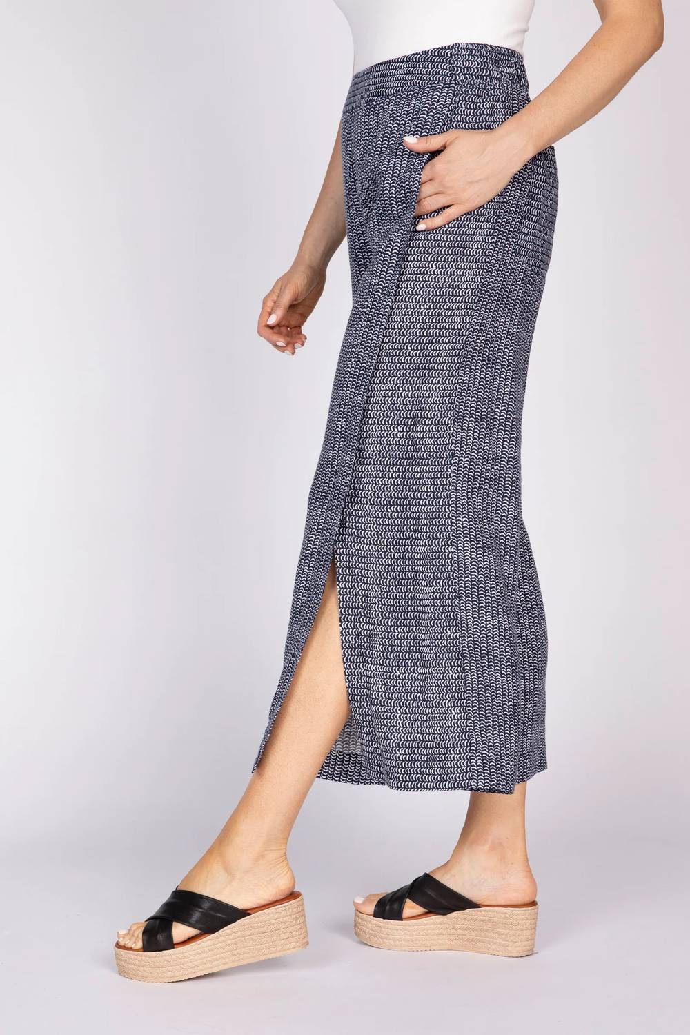 Olivia By Habitat - Stripe Gemma Flood Pants