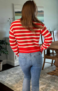 Central Park West - Crewneck Stripe Sweater