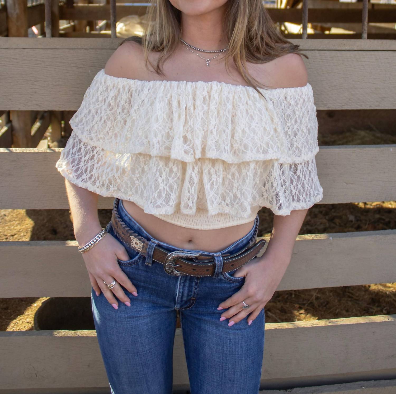 By Together - Dixie 0ff-shoulder Top
