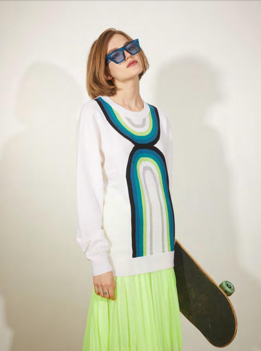 Replica Los Angeles - Stella Stripe Oversized Sweater