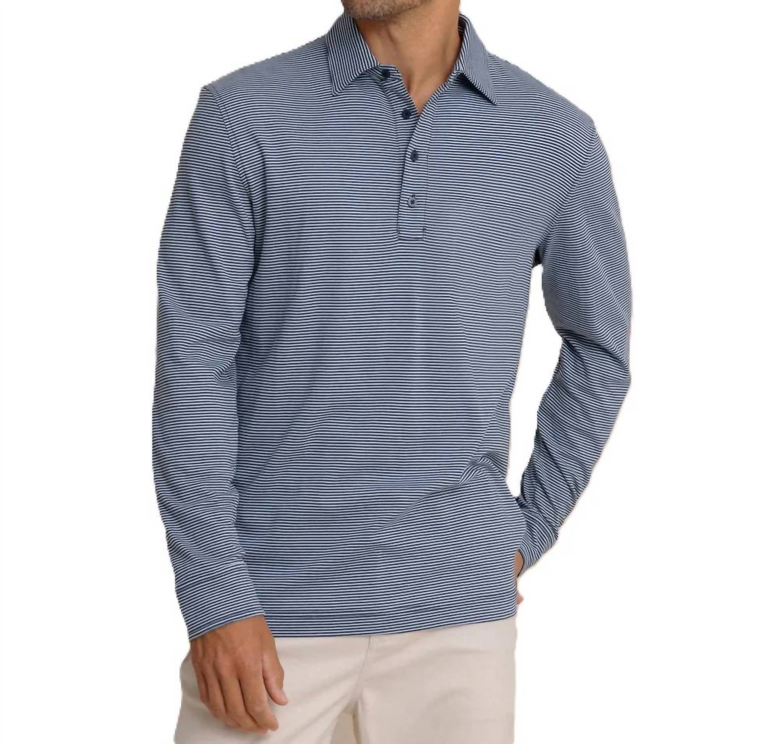 Southern Tide - Sandy Cay Long Sleeve Knit Polo