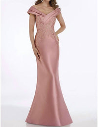 Gia Franco - Column Glittering Long Dress