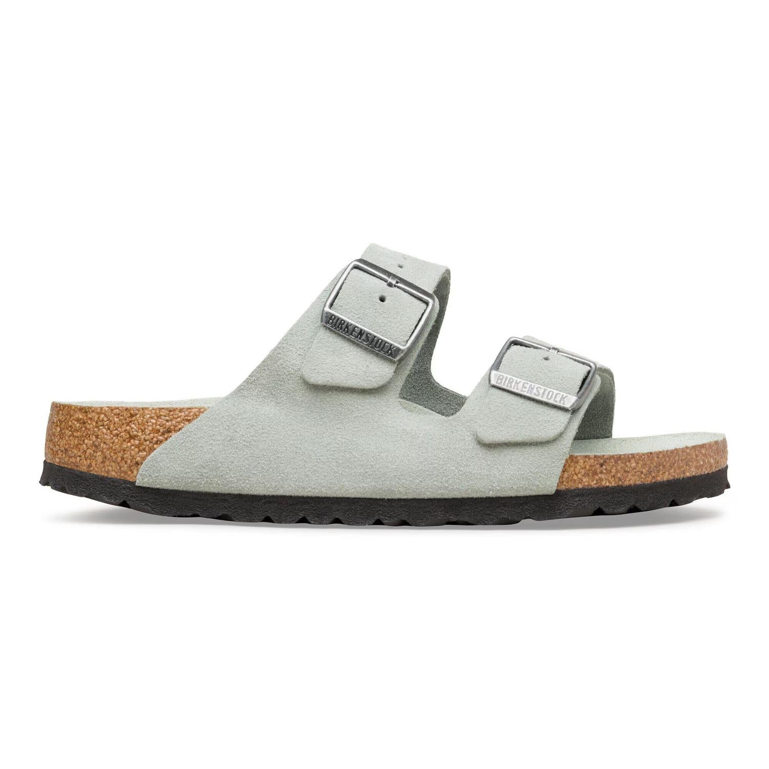 Birkenstock - Women's Arizona Soft Footbed Suede Leather Sandal