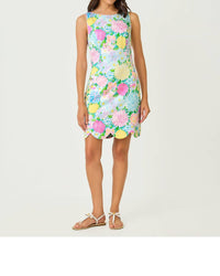 Lilly Pulitzer Scallop Shift Dress in multi lilly garden - women's dress - view 6