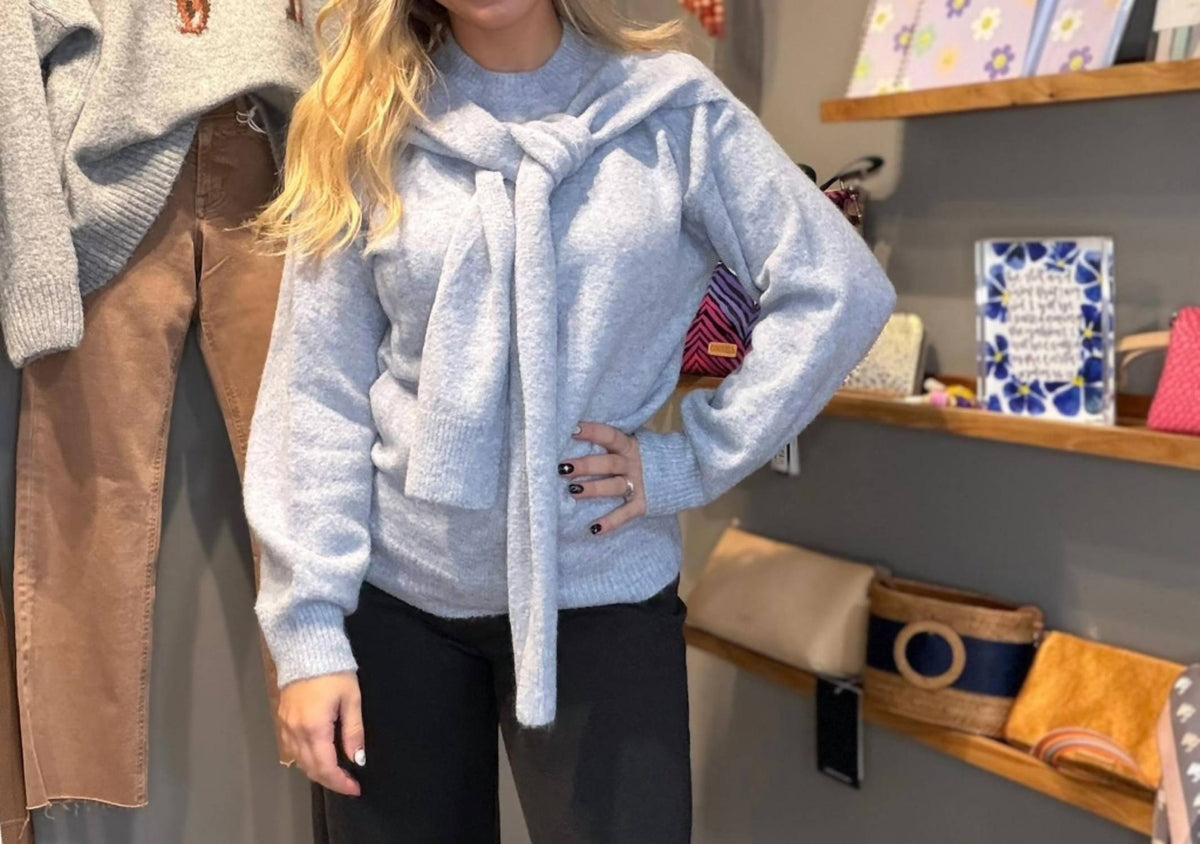 Sofie The Label - Beau Sweater With Shoulder Ties