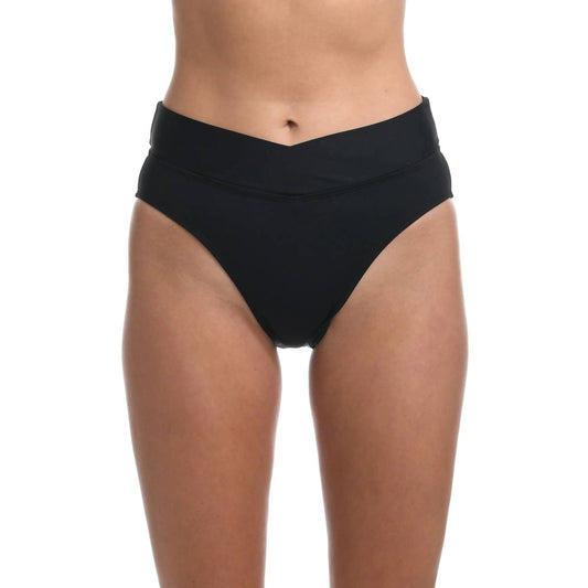 La Blanca - Island Goddess Crossover High Waist Swim Bottom