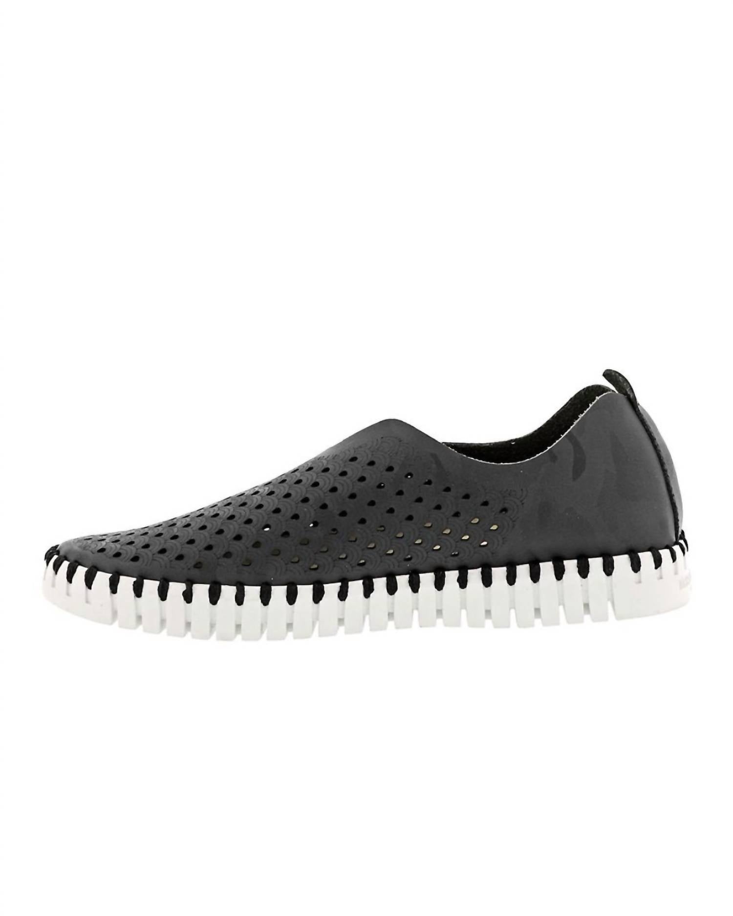 Ilse Jacobsen - Women's Tulip Perforated Slip On Shoe