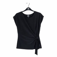 Clara Sunwoo - Slant Sleeve Side Tie Top