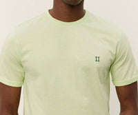 Les Deux Men's Norregaard Contrast Short Sleeve T-shirt in butterfly - men's t-shirt - detail view