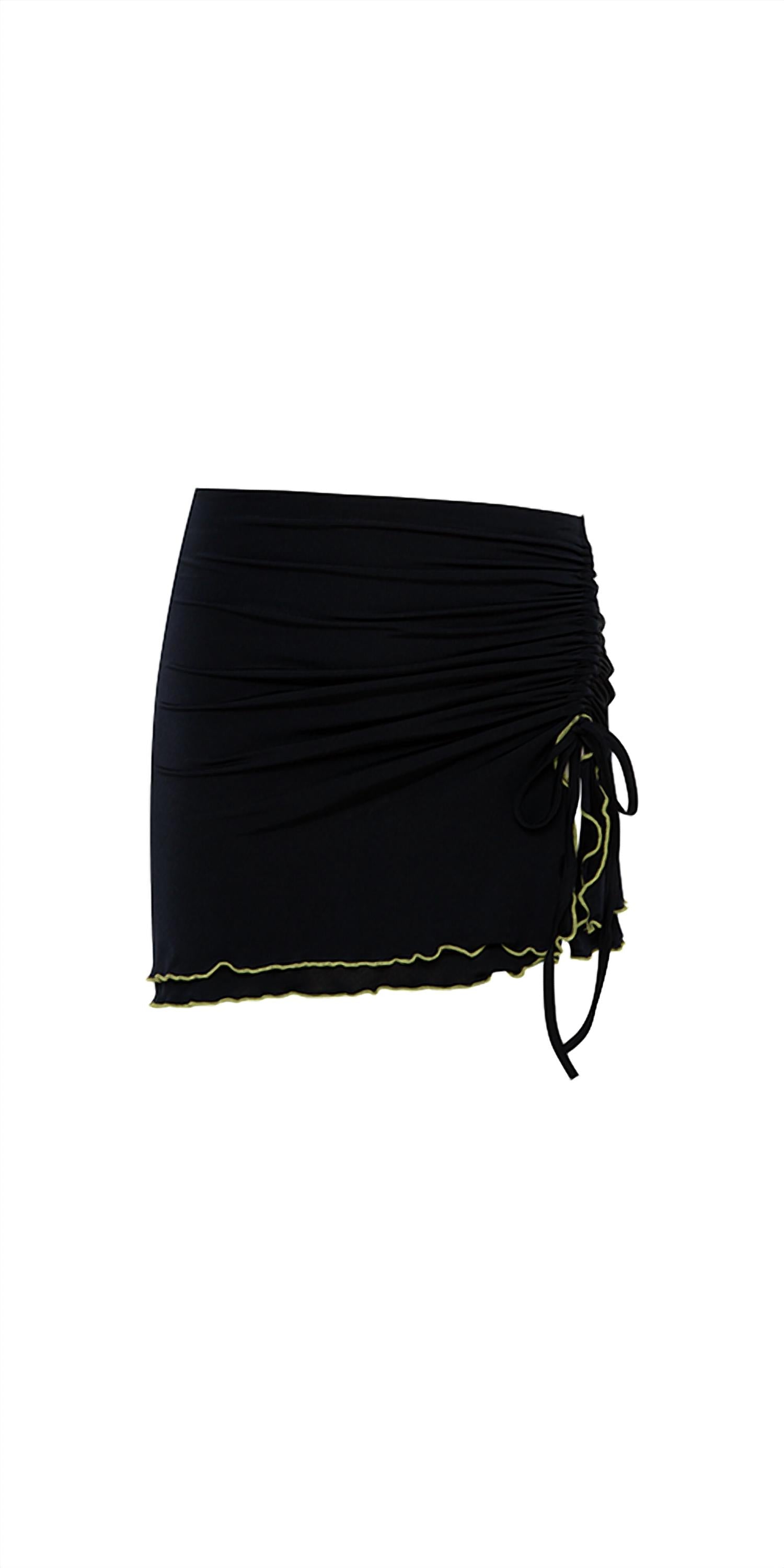 Siedrés - Nila Ruched Jersey Mini Skirt