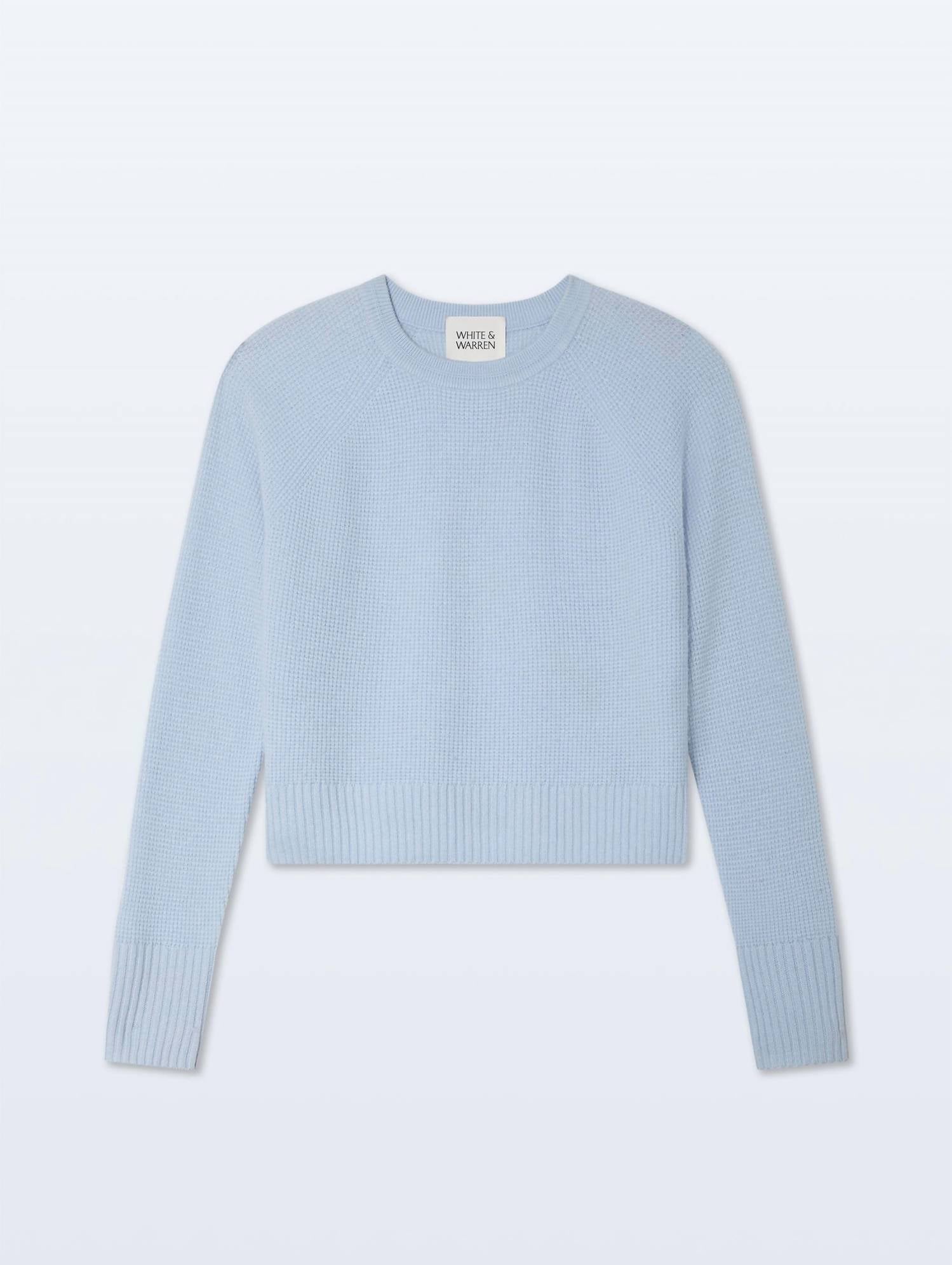 White + Warren - Cashmere Waffle Sweatshirt