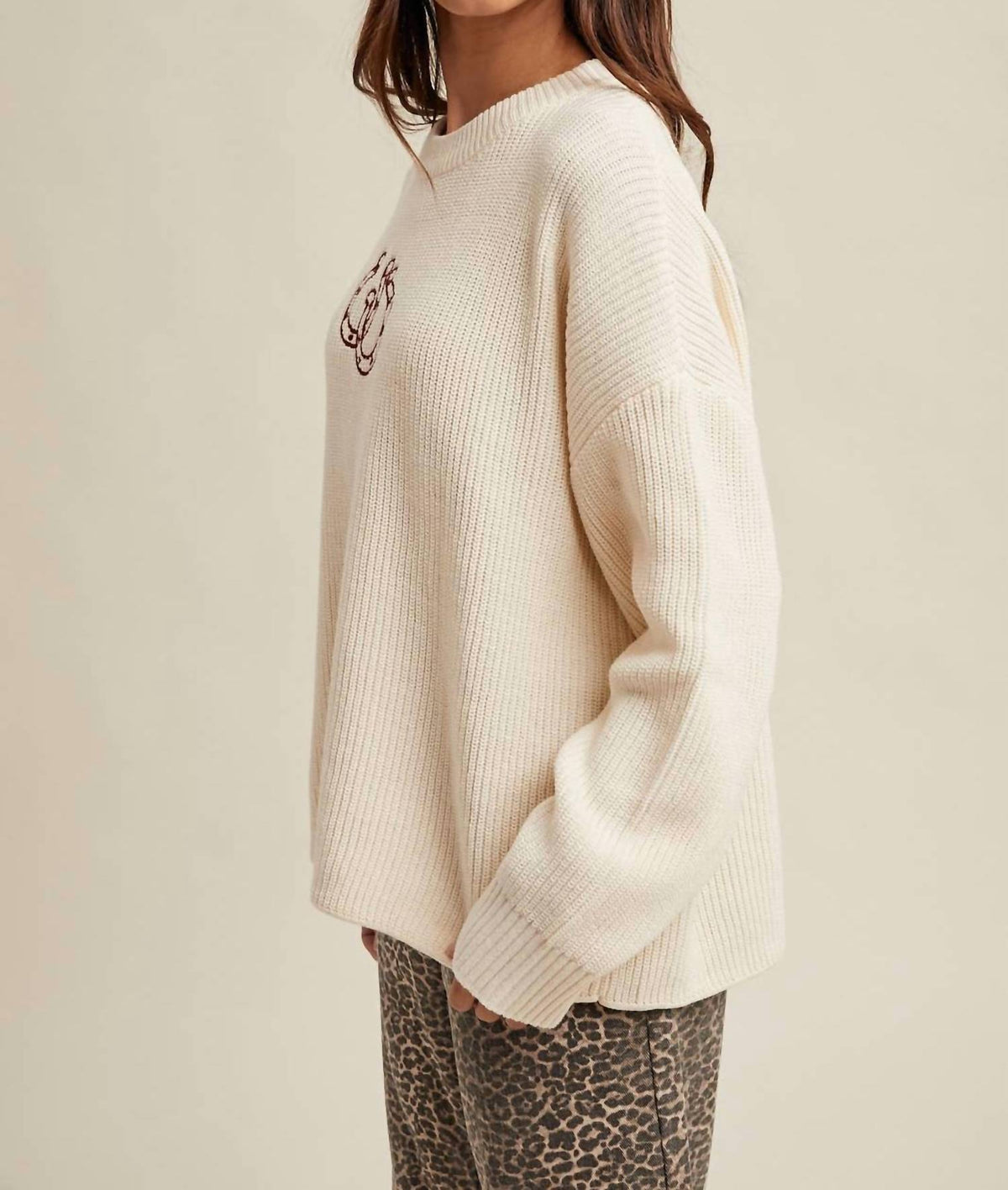 Wishlist - Double Horseshoe Knit Sweater