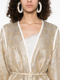 Forte Forte - Chic "twinkle" Lurex Jacquard Coat