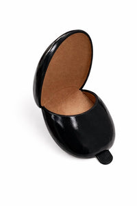 MARNI Women's Small Leather Coin Pouch in black - women's bag - alternate view