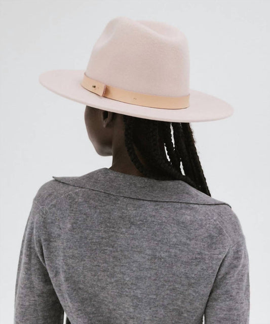 Gigi Pip - Shiloh Summer Fedora Hat With Leather Band