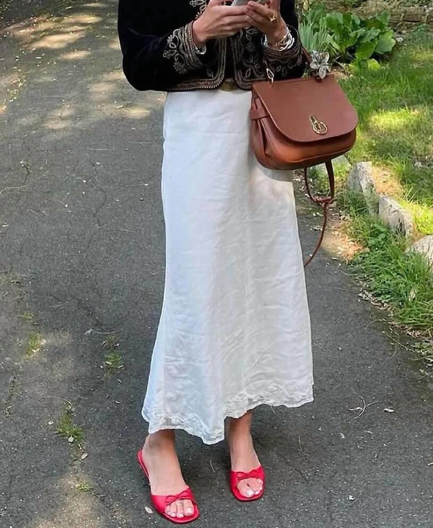 Rixo - Crystal Midi Skirt
