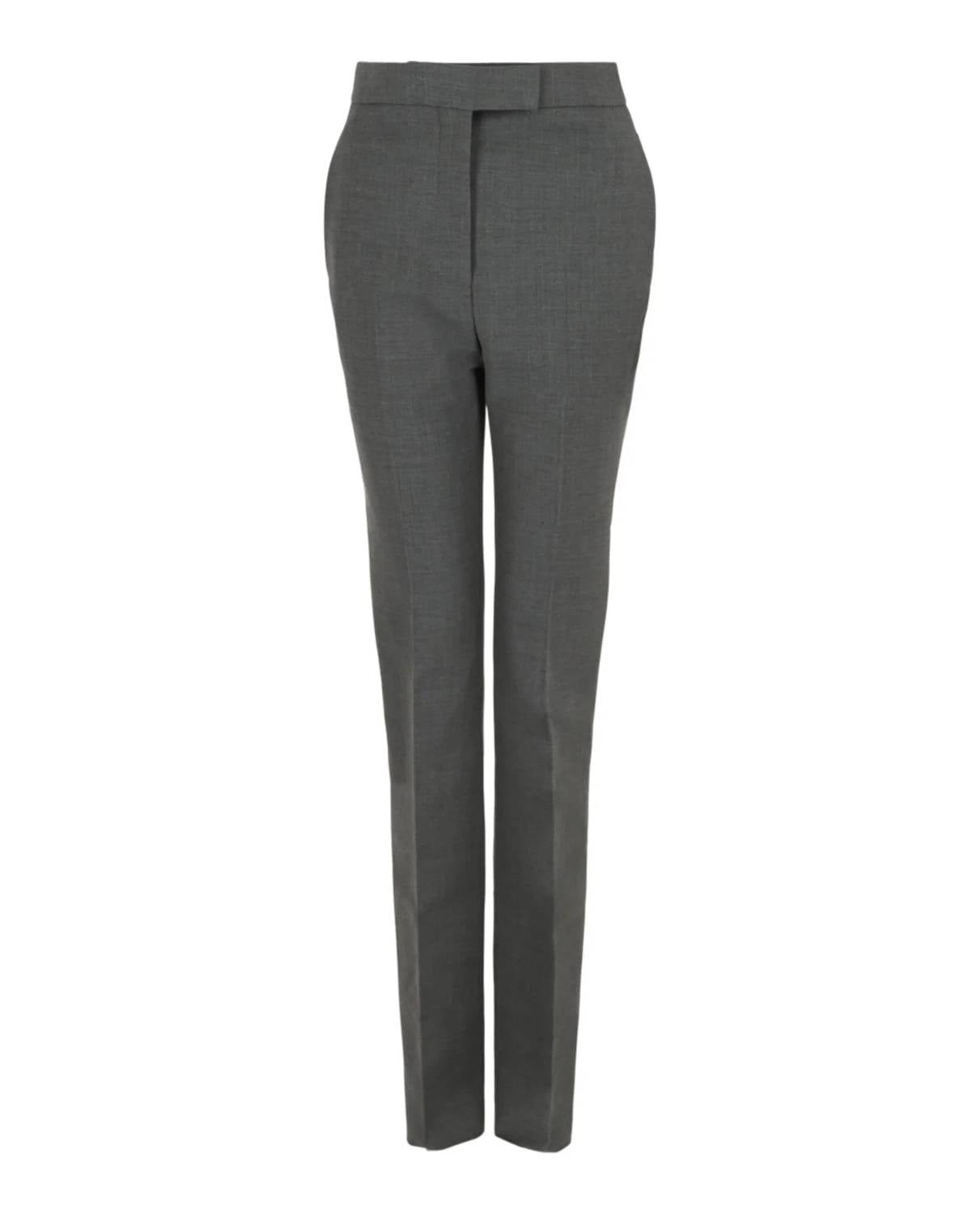 Salvatore Ferragamo - Women's Straight Leg Wool Trousers