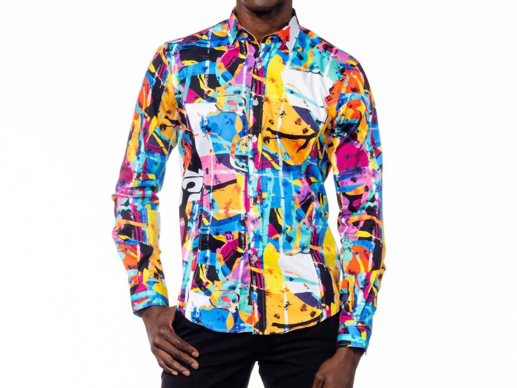 Eight X - Dinner in Aspen Button Down Shirt