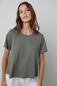 Velvet By Graham & Spencer - Lula Crop Tee