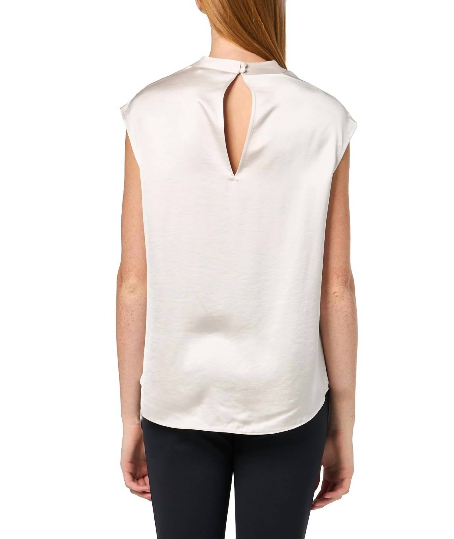Trina Turk Mikan Top in sancerre - women's blouse - detail view
