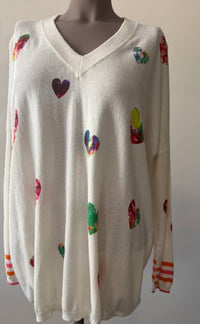 Wispr - Women's V-neck Knit Sweater