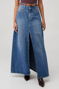 Free People - Come As You Are Denim Skirt