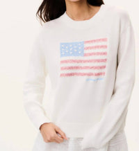 Loveshackfancy - Ty Sparkle Americana Pullover Sweatshirt