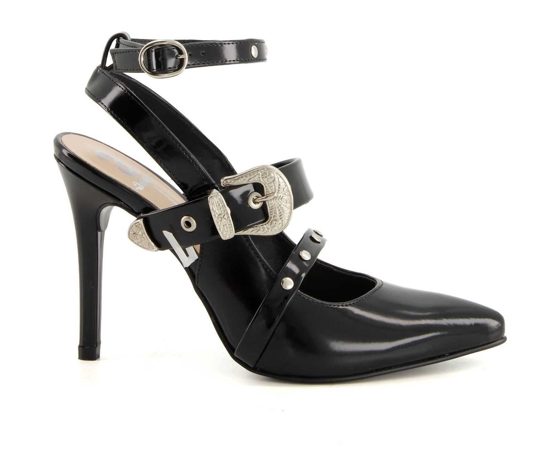 Andrea - Women's Ankle Strap Stiletto Heels