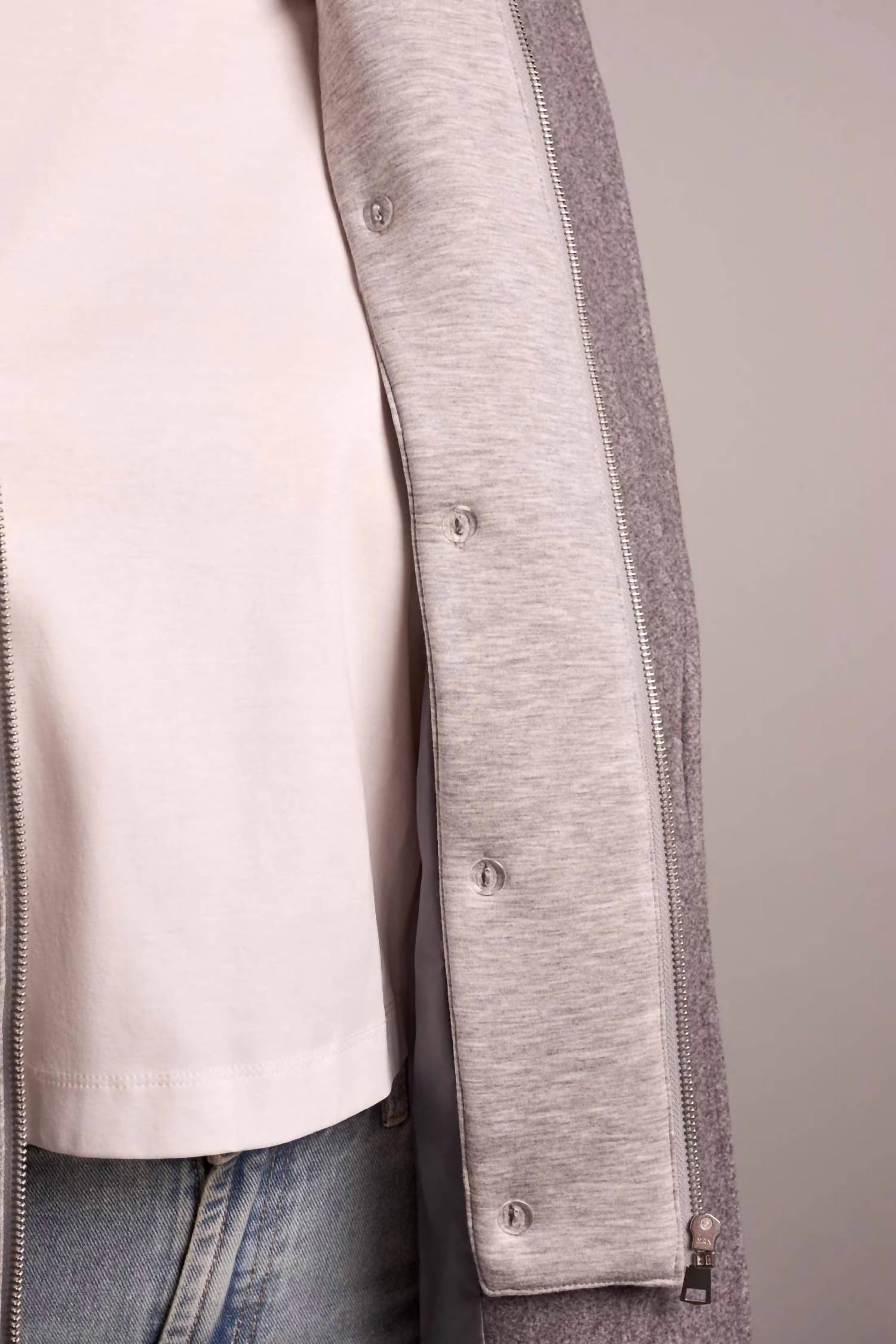 Tribal - Ultra-soft Knit Coat With Removable Fooler Hoodie