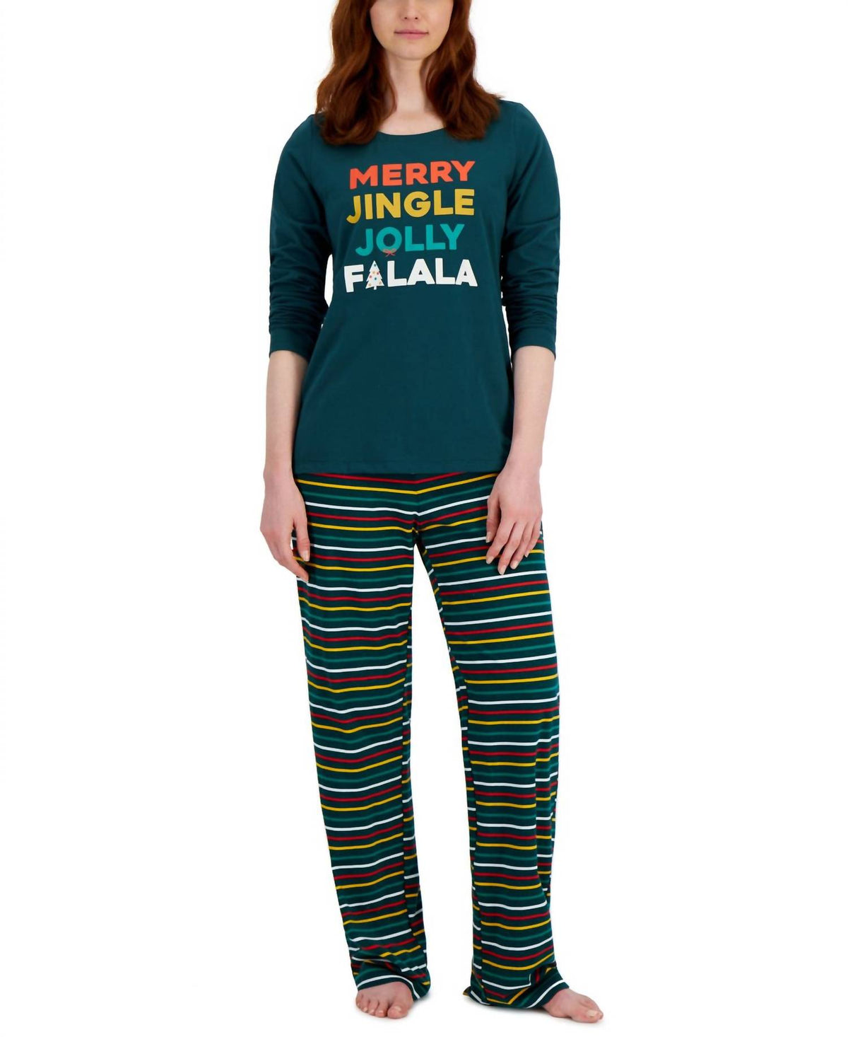 Family Pjs - Matching Merry Jingle Mix It Family Pajama Set