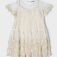 Mayoral - Girls' Soft Lace Dress