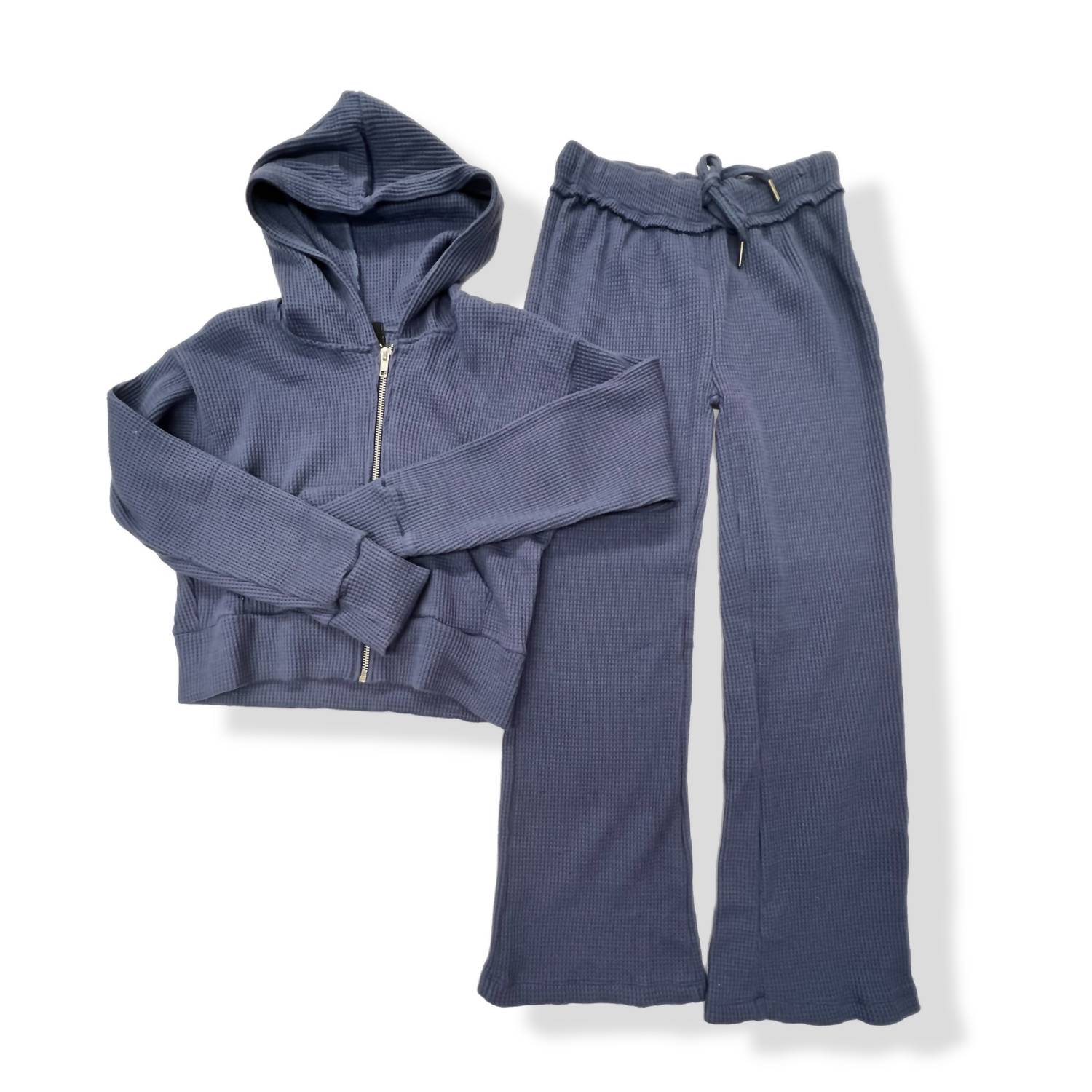 Flowers By Zoe - Girl's Waffle Lounge Zip Hoodie