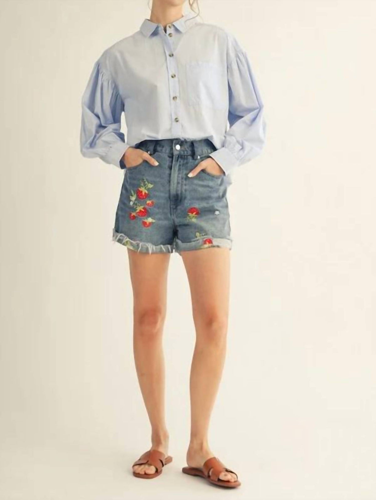 Jodifl - Button Down Lightweight Casual Shirt