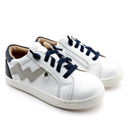 Oldsoles - Boys Bolty Runner Slip On Leather Shoes